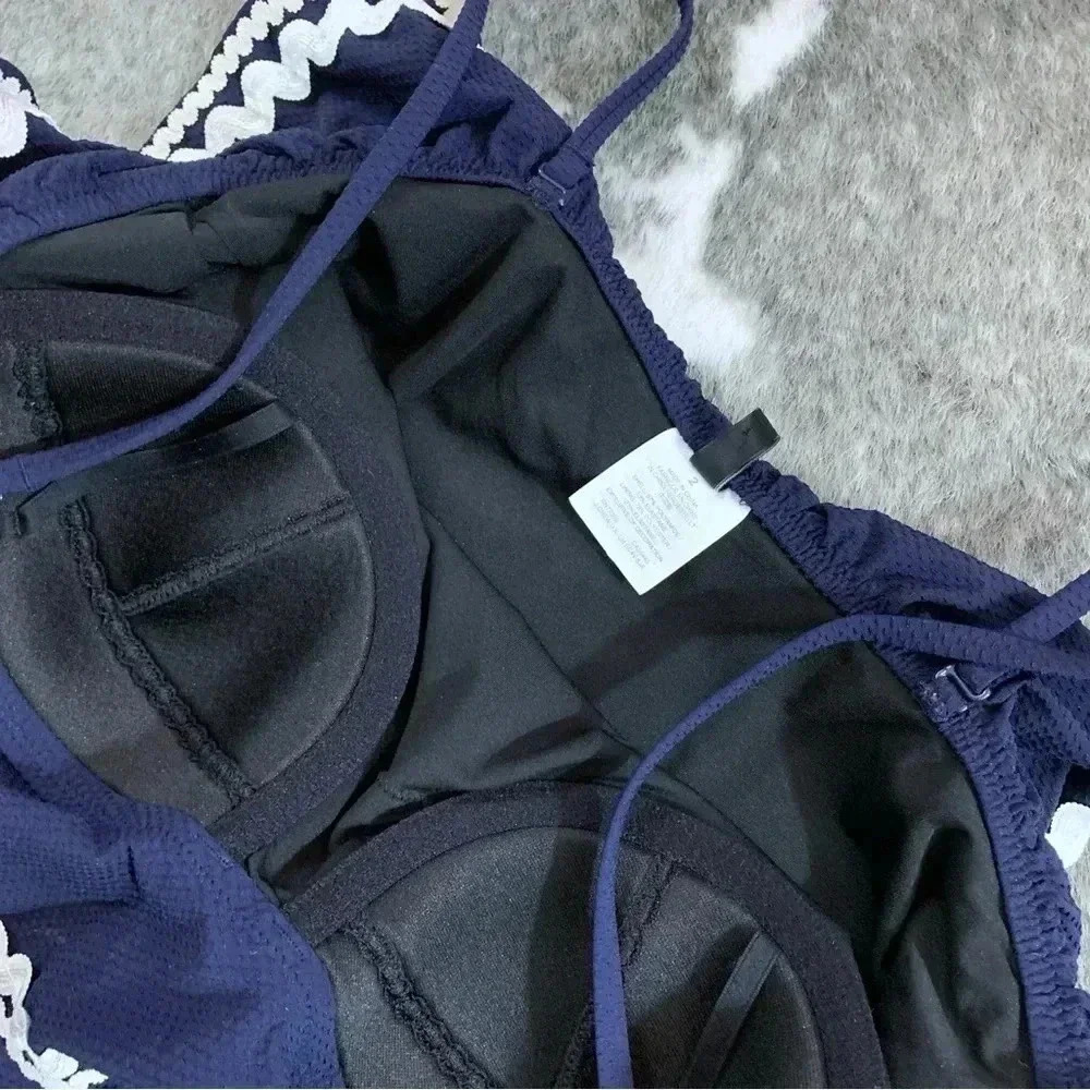 J. Crew Ric Rac One Piece Swimsuit - Picture 10 of 13